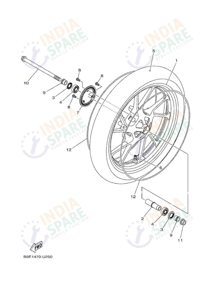 FRONT WHEEL